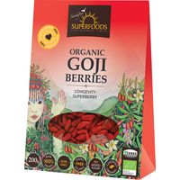 Soaring Free Superfoods Organic Raw Goji Berries 200g